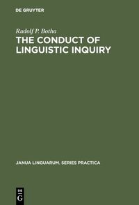 Vorderes Coverbild The Conduct of Linguistic Inquiry