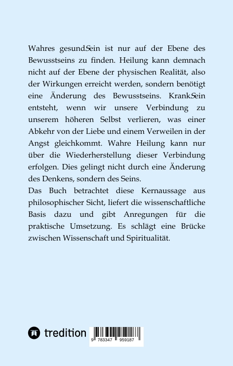 Rückseitencover Bewusst gesundSein