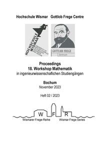 Vorderes Coverbild Proceedings 18. Workshop Mathematik in ingenieurwissenschaftlichen Studiengängen