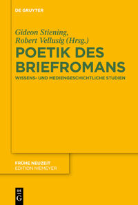Vorderes Coverbild Poetik des Briefromans