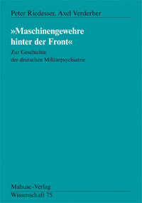Vorderes Coverbild Maschinengewehre hinter der Front