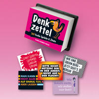 Vorderes Coverbild Klages freche "Denkzettel"