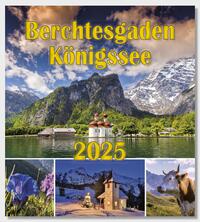 Vorderes Coverbild Berchtesgaden Königssee Postkartenkalender 2025