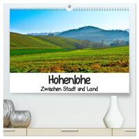 Vorderes Coverbild Hohenlohe - Zwischen Stadt und Land (hochwertiger Premium Wandkalender 2025 DIN A2 quer), Kunstdruck in Hochglanz