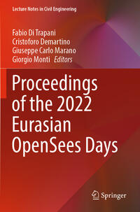 Vorderes Coverbild Proceedings of the 2022 Eurasian OpenSees Days