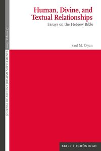 Vorderes Coverbild Human, Divine, and Textual Relationships