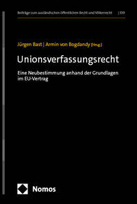 Vorderes Coverbild Unionsverfassungsrecht