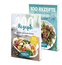 Vorderes Coverbild Buchset 2x 100 Rezepte für leichten Genuss