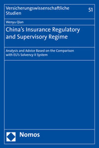 Vorderes Coverbild China's Insurance Regulatory and Supervisory Regime