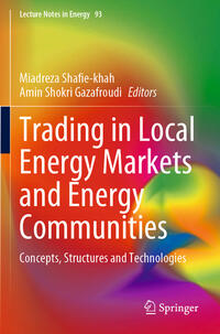 Vorderes Coverbild Trading in Local Energy Markets and Energy Communities