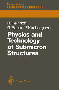 Vorderes Coverbild Physics and Technology of Submicron Structures
