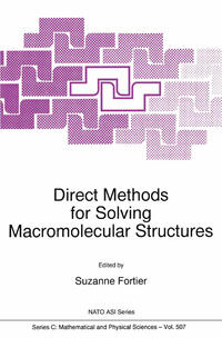 Vorderes Coverbild Direct Methods for Solving Macromolecular Structures