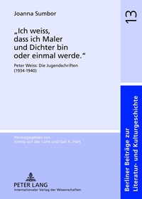Vorderes Coverbild «Ich weiss, dass ich Maler und Dichter bin oder einmal werde.»