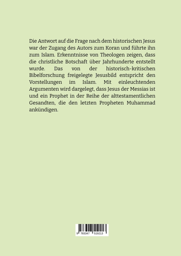 Rückseitencover Friedensreich