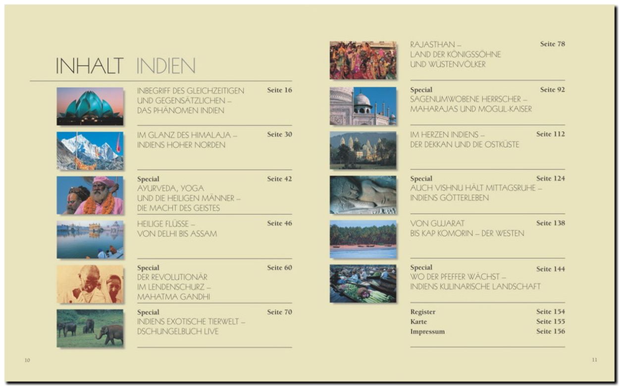 Beispielinhalt (Bild) Horizont INDIEN