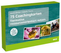 Vorderes Coverbild 75 Coachingkarten Tiermotive ressourcenorientiert nutzen