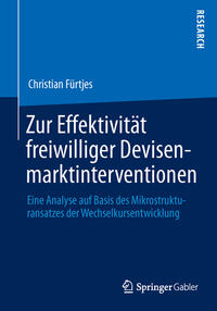 Vorderes Coverbild Zur Effektivität freiwilliger Devisenmarktinterventionen