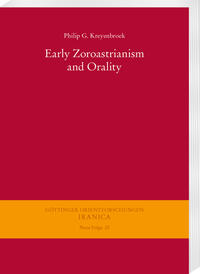 Vorderes Coverbild Early Zoroastrianism and Orality