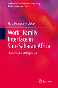 Vorderes Coverbild Work–Family Interface in Sub-Saharan Africa