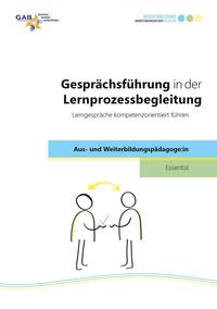 Vorderes Coverbild Gesprächsführung in der Lernprozessbegleitung