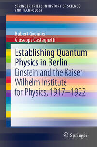 Vorderes Coverbild Establishing Quantum Physics in Berlin