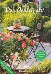 Vorderes Coverbild Alpha Edition - Das Gartenjahr 2025 Bildkalender, 23,7x34cm, Wandkalender mit saisonalen Gartentipps und Rezepten, viel Platz für Notizen und Zusatzinformationen, Ferientermine DE/AT/CH