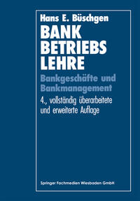 Vorderes Coverbild Bankbetriebslehre