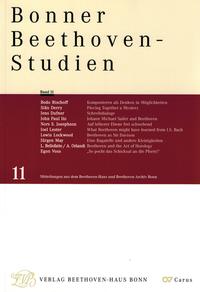 Vorderes Coverbild Bonner Beethoven-Studien