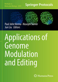 Vorderes Coverbild Applications of Genome Modulation and Editing