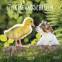 Vorderes Coverbild Tierfreundschaften - Familientimer 2025