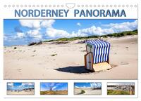 Vorderes Coverbild NORDERNEY PANORAMA (Wandkalender 2025 DIN A4 quer), CALVENDO Monatskalender