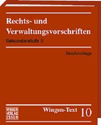 Vorderes Coverbild Sekundarstufe II Berufskollegs