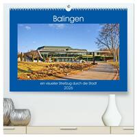 Vorderes Coverbild Balingen - ein visueller Streifzug durch die Stadt (hochwertiger Premium Wandkalender 2026 DIN A2 quer), Kunstdruck in Hochglanz