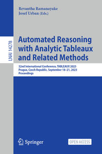 Vorderes Coverbild Automated Reasoning with Analytic Tableaux and Related Methods