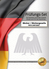 Vorderes Coverbild Bäcker (m/w/d) Prüfungs-Set mit versiegeltem Lösungsbogen