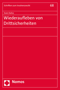 Vorderes Coverbild Wiederaufleben von Drittsicherheiten