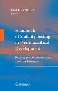 Vorderes Coverbild Handbook of Stability Testing in Pharmaceutical Development