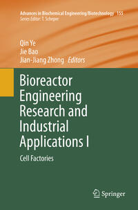 Vorderes Coverbild Bioreactor Engineering Research and Industrial Applications I