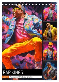 Vorderes Coverbild Rap Kings. Paintings im Streetwear-Charme (Tischkalender 2025 DIN A5 hoch), CALVENDO Monatskalender