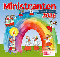 Vorderes Coverbild Ministranten-Wandkalender 2026