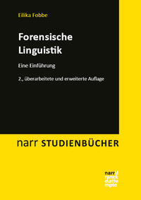 Vorderes Coverbild Forensische Linguistik