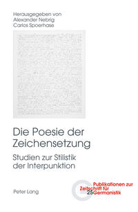 Vorderes Coverbild Die Poesie der Zeichensetzung