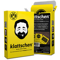 Vorderes Coverbild DENKRIESEN - klattschen® - Trinkspiel - BVB Edition