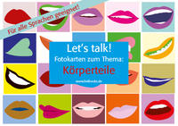 Vorderes Coverbild Let's Talk! Fotokarten "Körperteile" - Let's Talk! Flashcards "Body Parts"