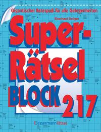 Vorderes Coverbild Superrätselblock 217