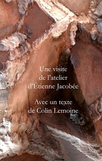 Vorderes Coverbild Une visite de l'atelier d'Etienne Jacobée - Avec un texte de Colin Lemoine