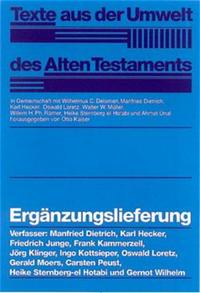 Vorderes Coverbild Texte aus der Umwelt des Alten Testaments (TUAT) / Ergänzungslieferung