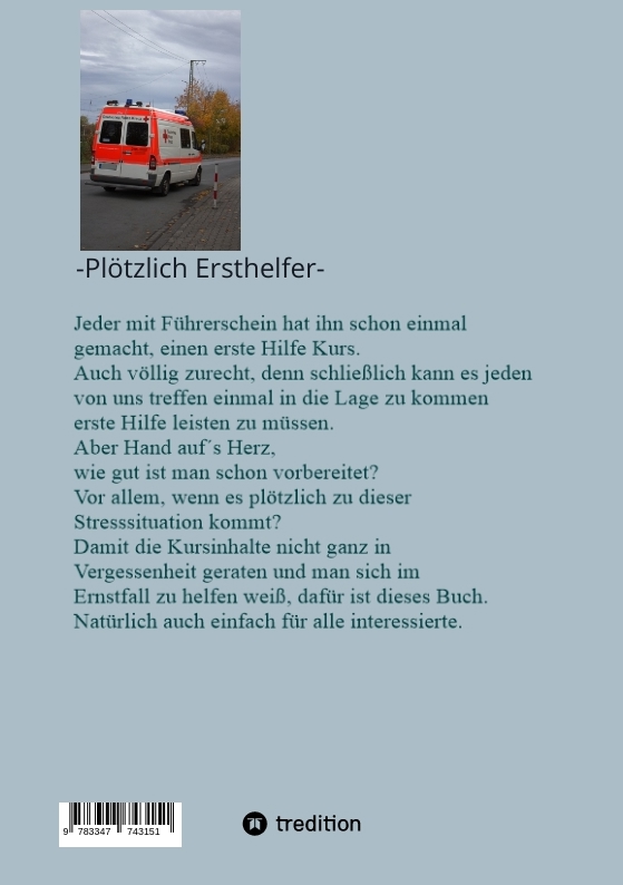 Rückseitencover Bis das Blaulicht kommt