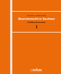 Vorderes Coverbild Beamtenrecht in Sachsen