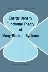 Vorderes Coverbild Energy Density Functional Theory of Many-Electron Systems